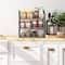 NEX™ 17" Brown Wall-Mounted 3-Tier Spice Rack Organizer